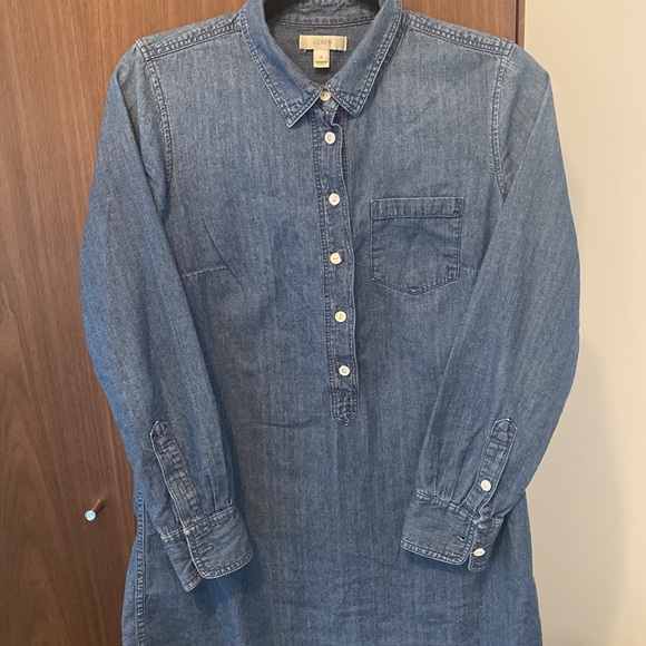 Chambray Pullover Button Collared - One Pocket - Picture 2 of 6